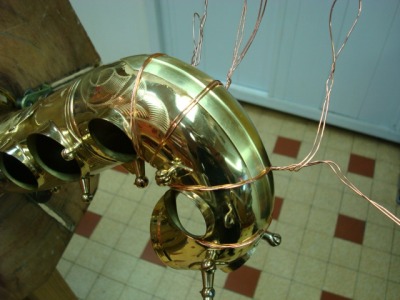 Ophicl�ide Atelier r�paration Mulhouse - Culasse saxophone