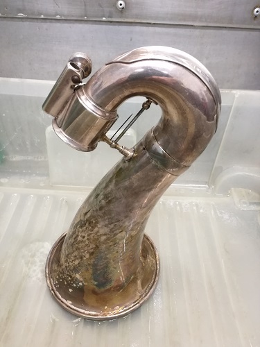 Ophicleide atelier r�paration argenture clarinette basse Selmer Mulhouse