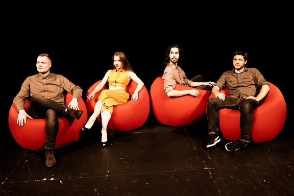 Concert du FUZ QUARTET au showroom de l'Ophicl�ide - Mulhouse - en soutien au peuple ukrainien